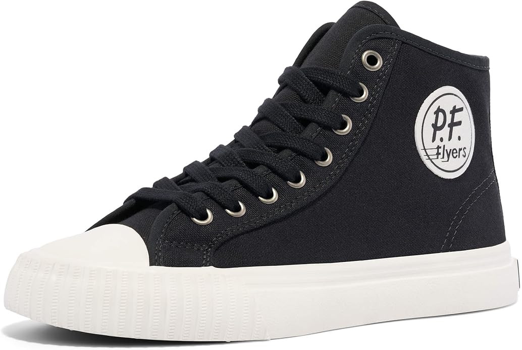 Unisex Center High Top Canvas Sneaker | Amazon (US)