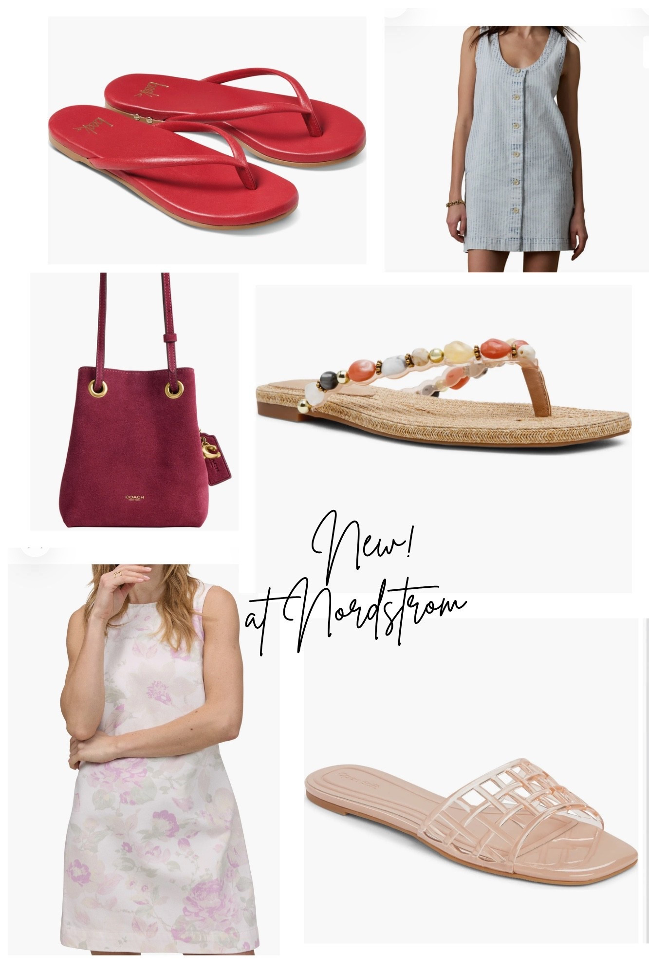 Summer arrivals! Summer dresses, sandals, Coach pad, jelly, shoes, vacation, summer style, new at Nordstrom

#LTKSeasonal
