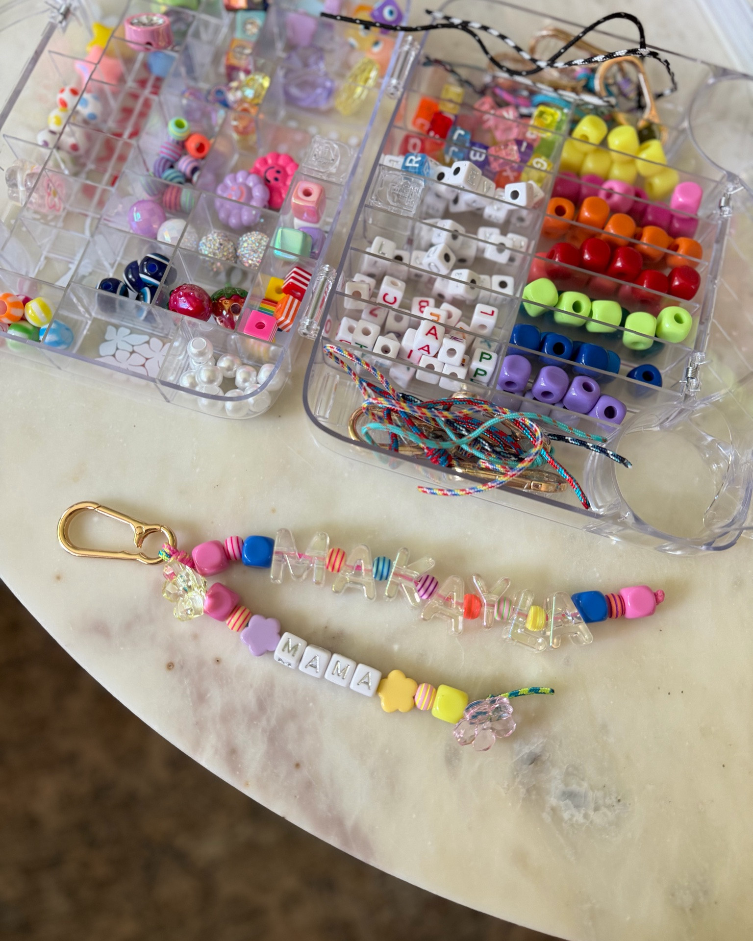 The cutest custom bag charm kit!! Makes so many bag charms — I made my name one with a mama attached 💖💖 this is so adorable to do for a girls day and would make the cutest gift!

BaubleBar, bag charms, bag charm kit, personalized bag charms, bubble letter charms

#LTKSeasonal