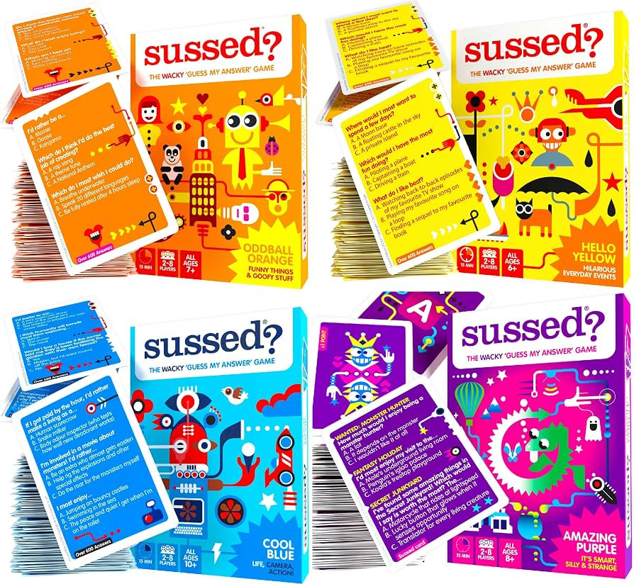 SUSSED 850 Wacky Conversation Starters for Kids, Teens & Adults- The \u2018What Would I Do?\u2019... | Amazon (US)