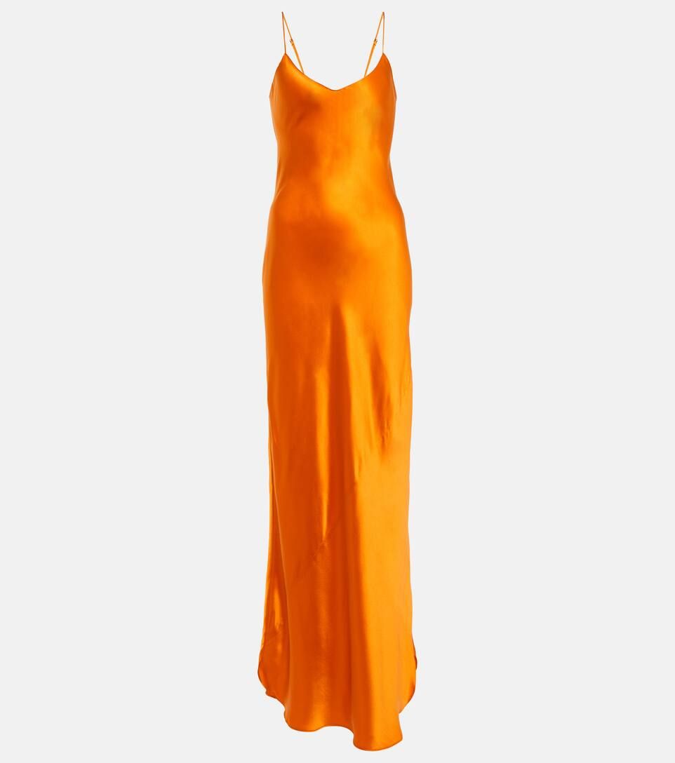 Cami silk satin slip dress | Mytheresa (DACH)