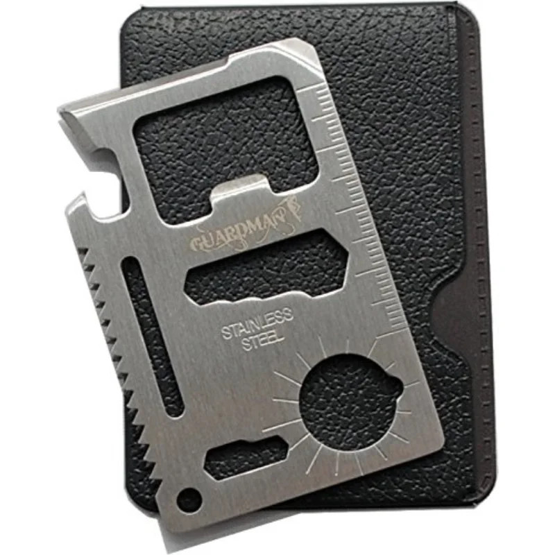 Guardman 11 in 1 Beer Opener Survival Credit Card Tool Fits Perfect in Your Wallet (1) Stocking S... | Walmart (US)