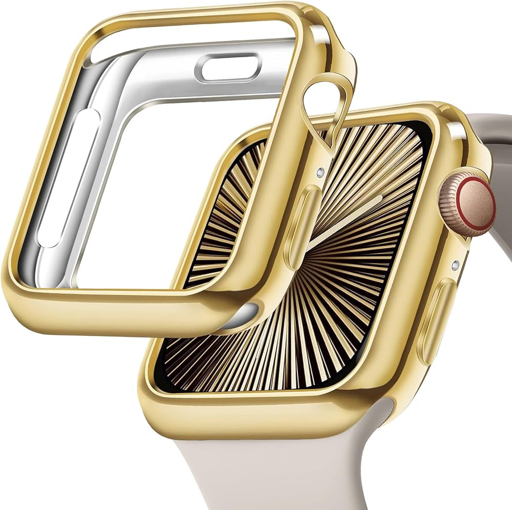 JR.DM 38mm Soft Flexible TPU Case Compatible for Apple Watch Series 3/2/1 Touchable Screen Lightw... | Amazon (US)