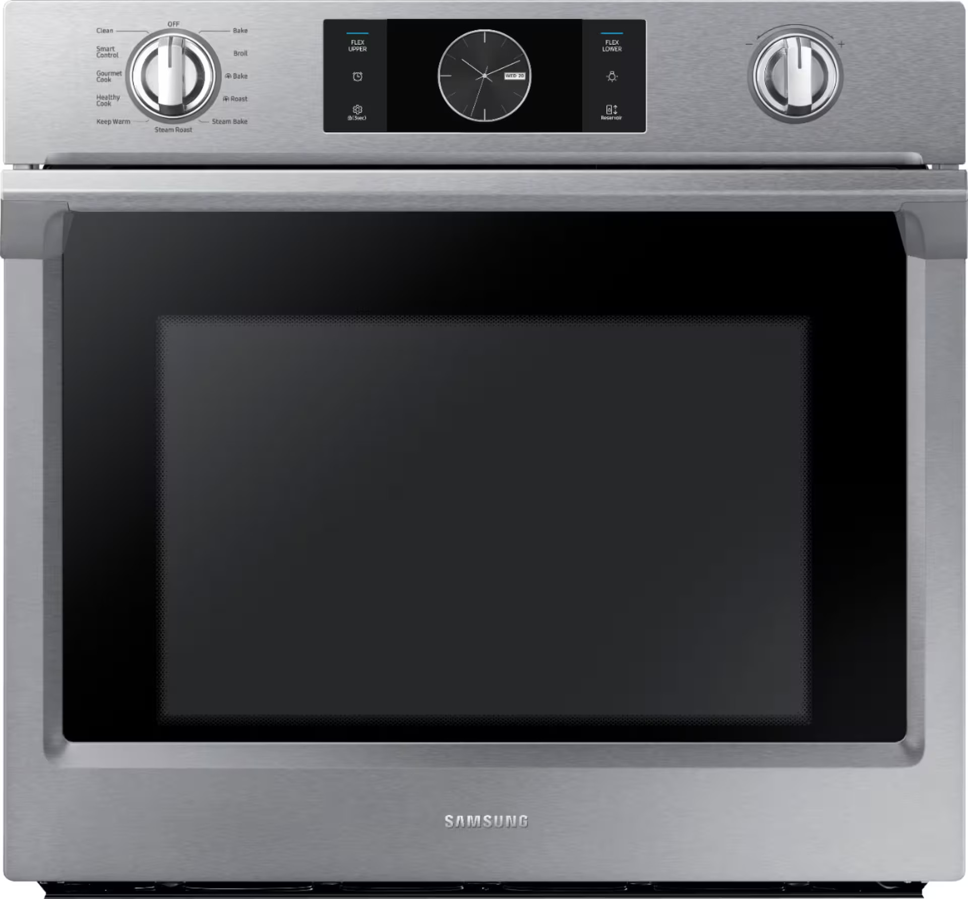Samsung 30" Single Wall Oven with Flex Duo,  Steam Cook and WiFi Stainless steel NV51K7770SS - Be... | Best Buy U.S.