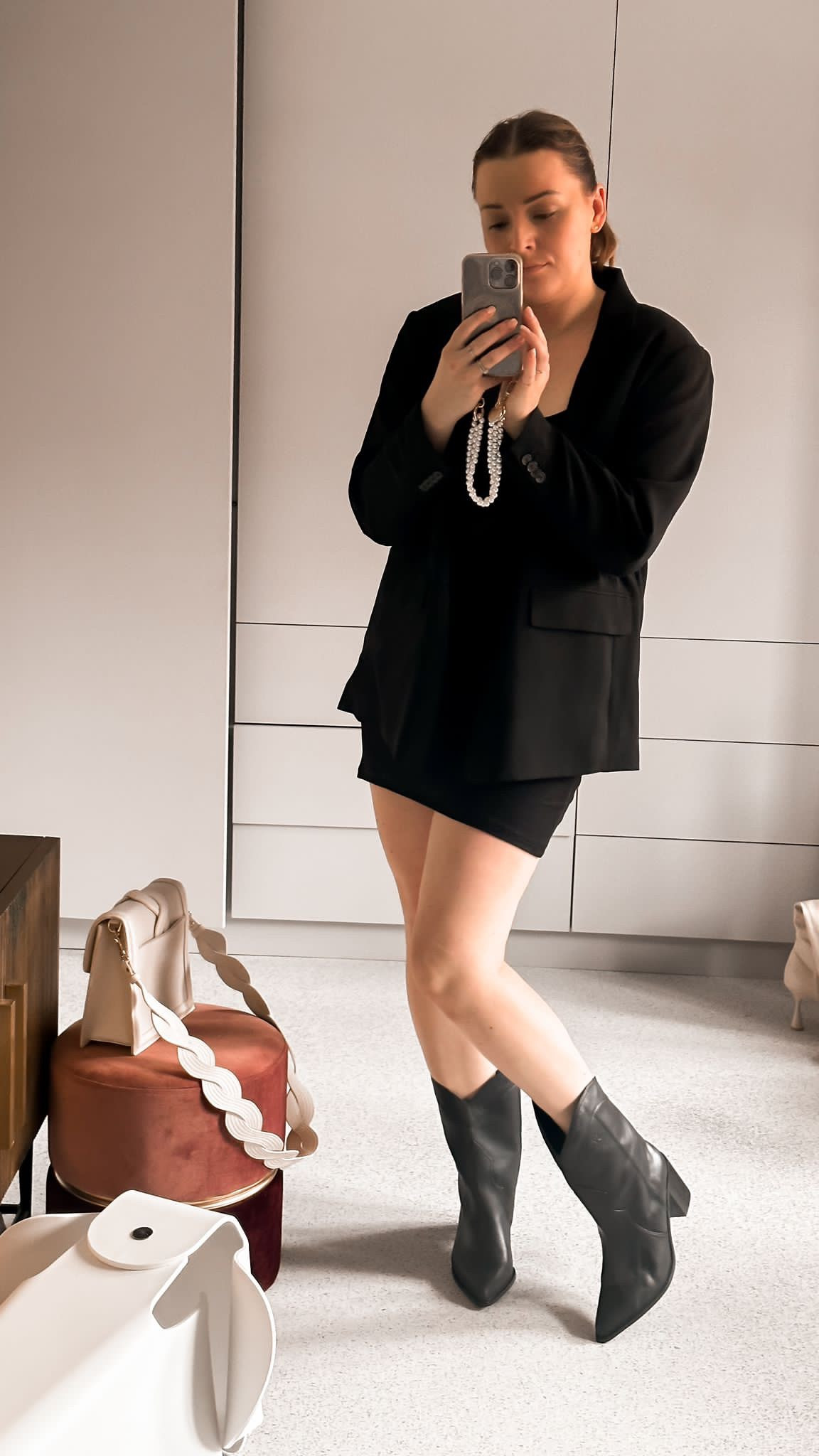 Skims mini dress + black blazer + ankle boots 🖤

outfit inspiration, autumn style, Josh V, soft lounge ribbed stretch mini dress, Onyx, Net a porter, H&M, Netherlands. 

#LTKstyletip #LTKeurope #LTKSeasonal