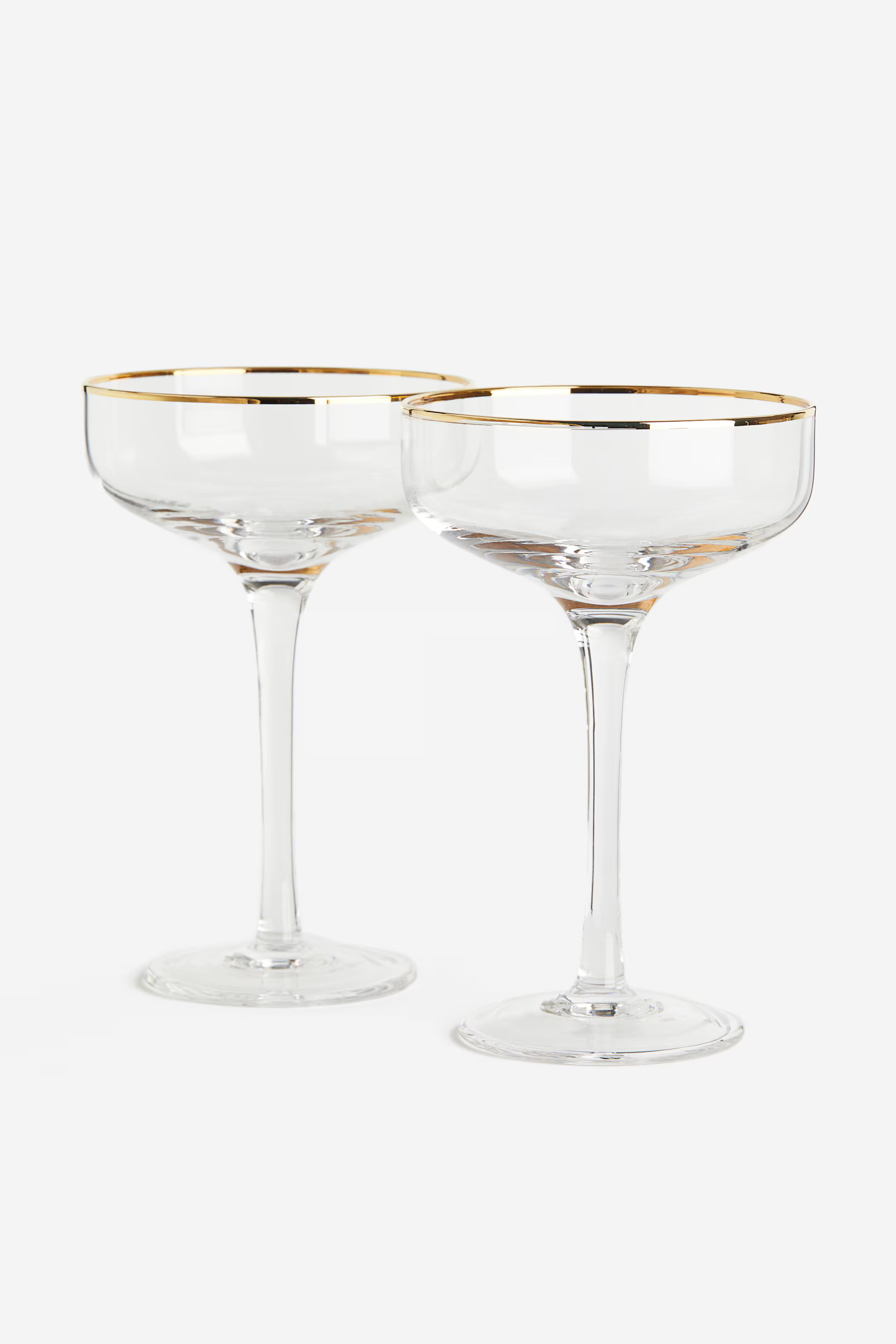 2-pack Champagne Coupes | H&M (US + CA)