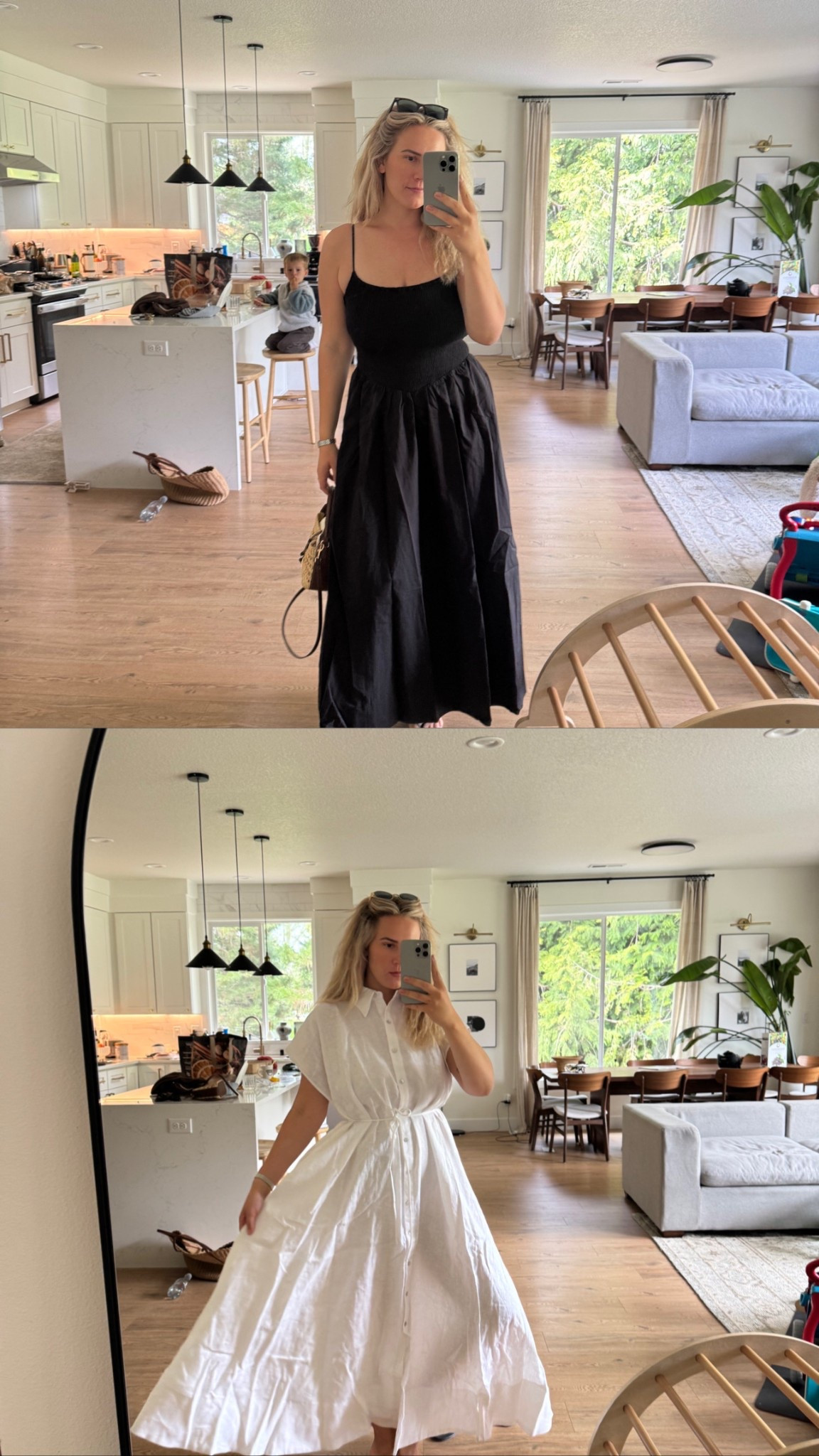 Both dresses AU 10
White could have been sized down 

#LTKBeauty #LTKItBag #LTKFindsUnder50