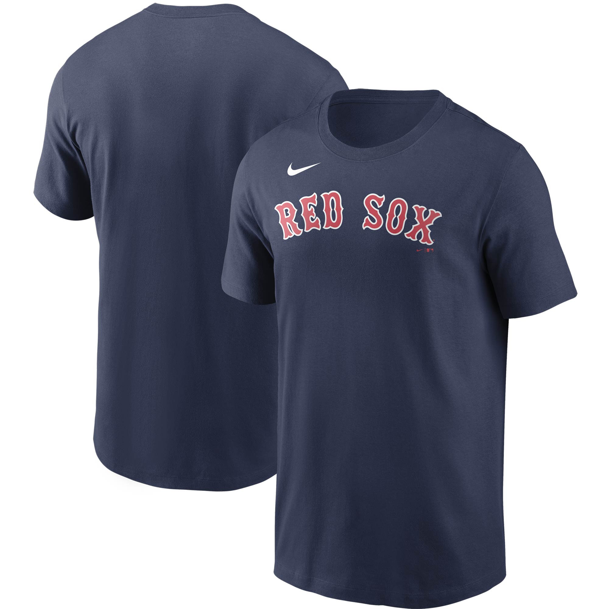 Men's Nike Navy Boston Red Sox Team Wordmark T-Shirt | Fanatics
