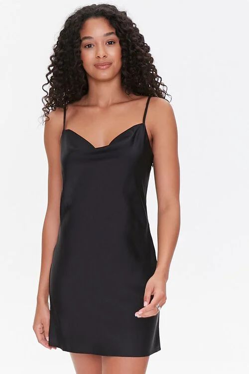 Satin Cowl Slip Dress | Forever 21 (US)