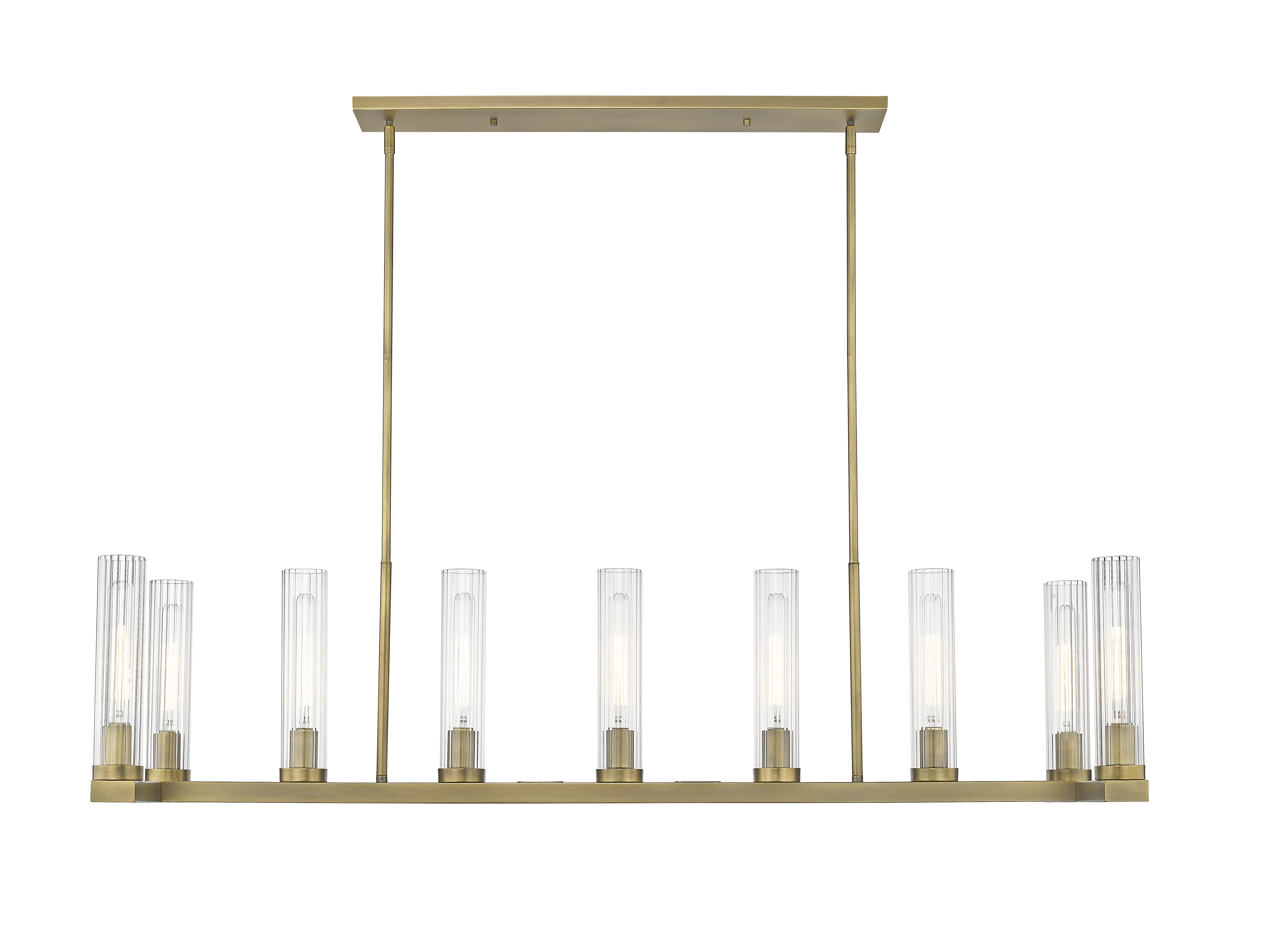 Beau 9 - Light Gold Kitchen Island Pendant | Wayfair North America