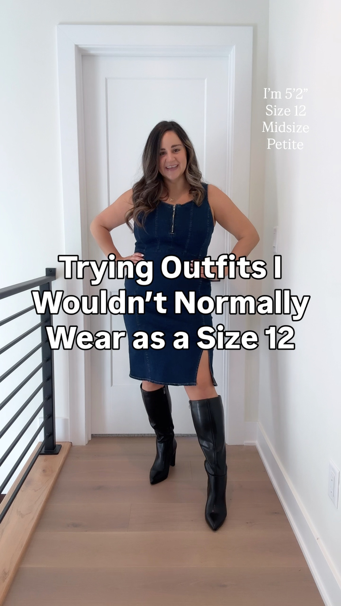 It’s funny how amazing it feels when you try an outfit you wouldn’t normally wear and it comes together just how you imagined! I don’t normally wear bodycon dresses, but this form fitting denim dress made me feel like a million bucks! And the boots?! Love!

Stick around @hey.ashley.rae for more midsize style and petite outfits!🩷

#LTKootd #LTKMidsize #LTKPetite