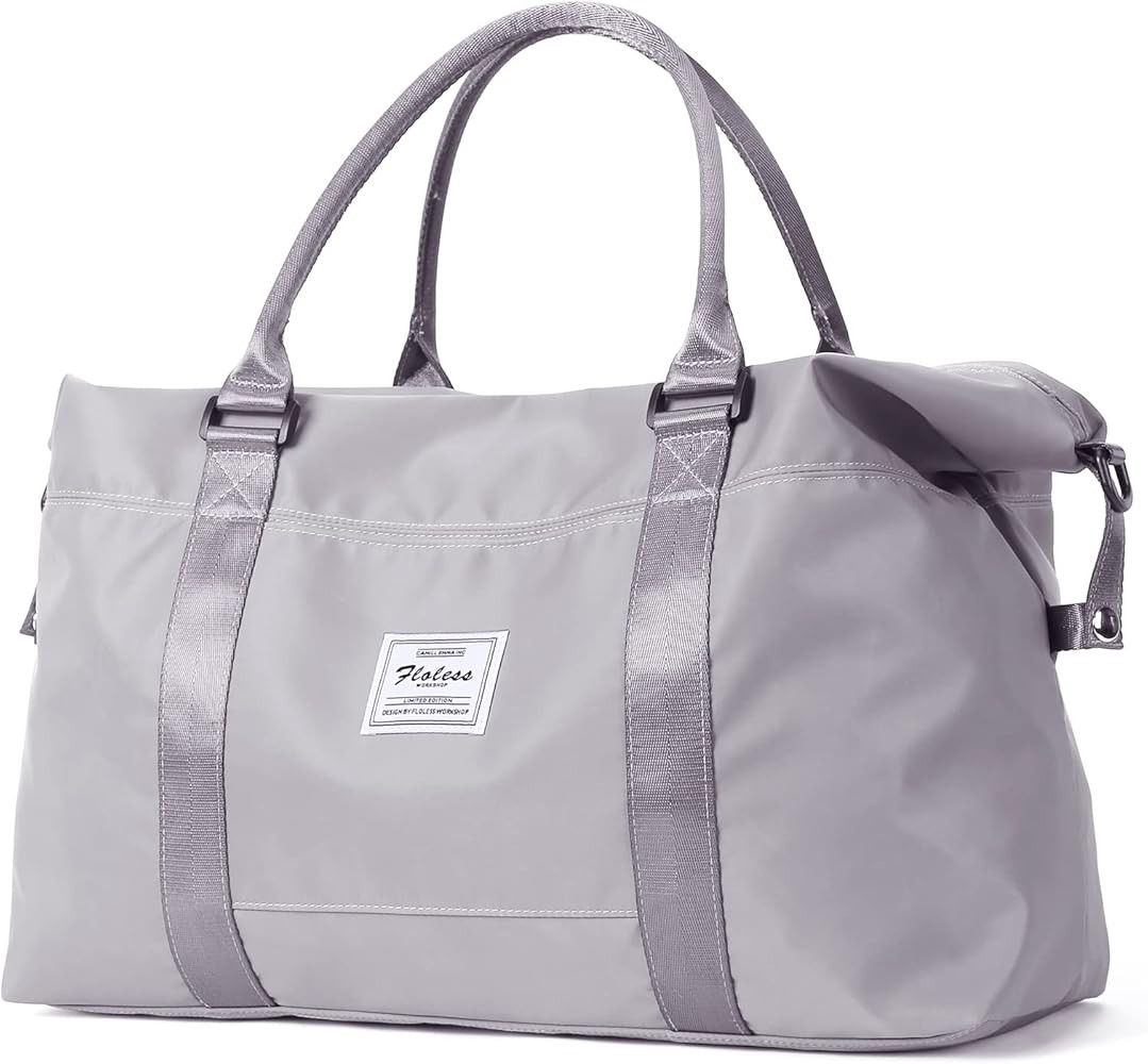 Travel Duffel Bag, Sports Tote Gym Bag, Shoulder Weekender Overnight Bag for Women | Amazon (US)