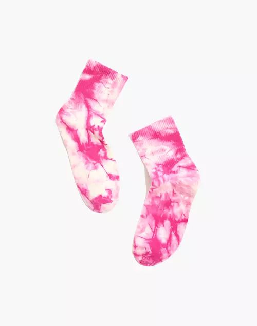 Tie-Dye Ankle Socks | Madewell