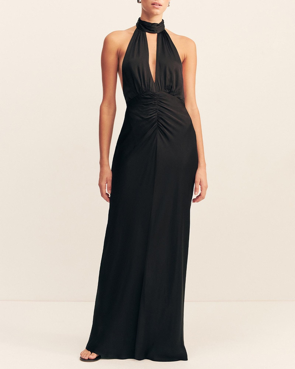 Shona Joy - Agnes Halter Neck Maxi Dress - Dresses (Black) Agnes Halter Neck Maxi Dress | THE ICONIC (AU & NZ)
