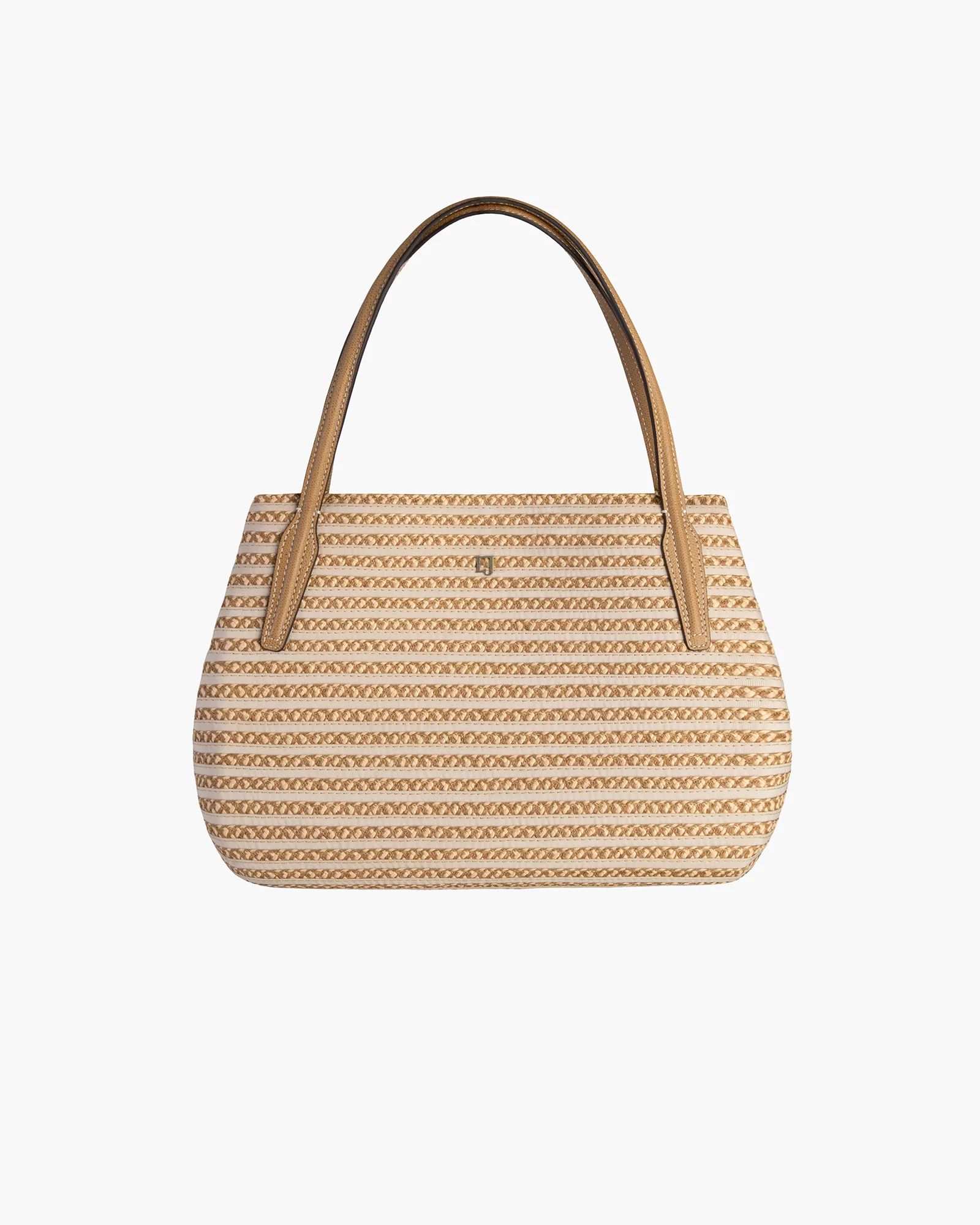 Squishee®  Isla Straw Bag Peanut | Eric Javits