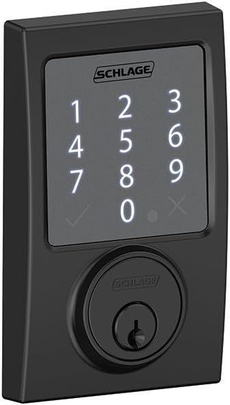 Schlage Sense Smart Lock Electronic Touchscreen Deadbolt. Compatible with Apple HomeKit. Works wi... | Amazon (CA)