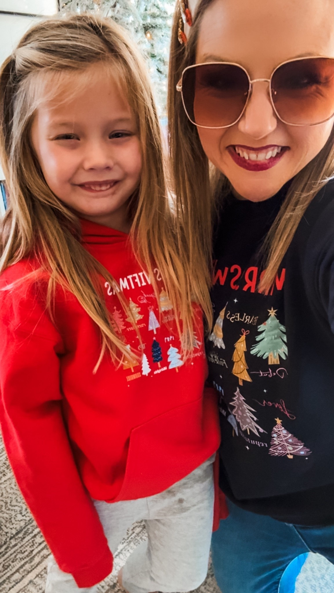 As a surprise, my mom sent me and Eliza these “matching” Merry Swiftmas sweatshirts. Sadly, they are no longer available, but I’ve linked some others that are similar that I love. mommy and me outfit Christmas outfit Taylor Swift sweatshirt swiftie Christmas sweatshirt 

#LTKGiftGuide #LTKHoliday #LTKFindsUnder50