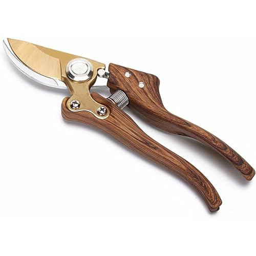 Gardening Shears Japanese Floral Branch Cutters Hand Held Pruners for Gardening Heavy Duty Pruning Shears for Garden Wood Grain (Like wood) | Amazon (US)