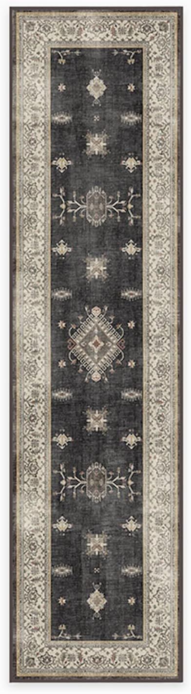 Ruggable – Verena Dark Wood – Machine Washable Runner Rug – Pet & Child Friendly – Stain ... | Amazon (US)