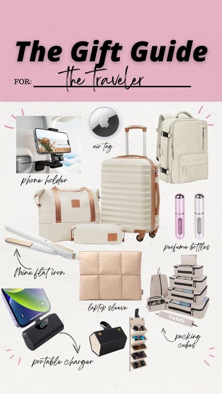 Gift Guide for the Traveler | Traveling Gifts | Gifts for Her | Travel essentials 

#LTKGiftGuide #LTKCyberWeek #LTKHoliday