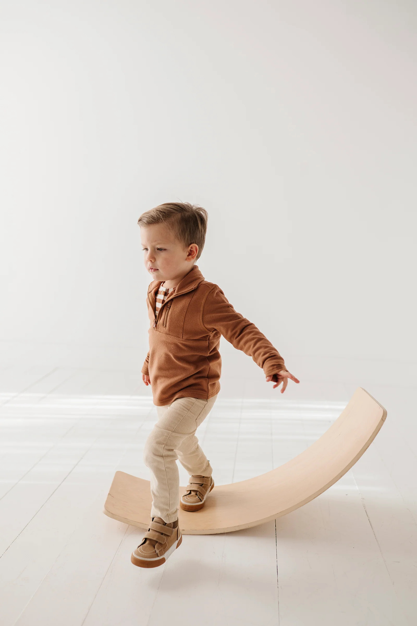 Boy's Fleece Zip Sweatshirt - Warm and Versatile Layer | Babysprouts & Company