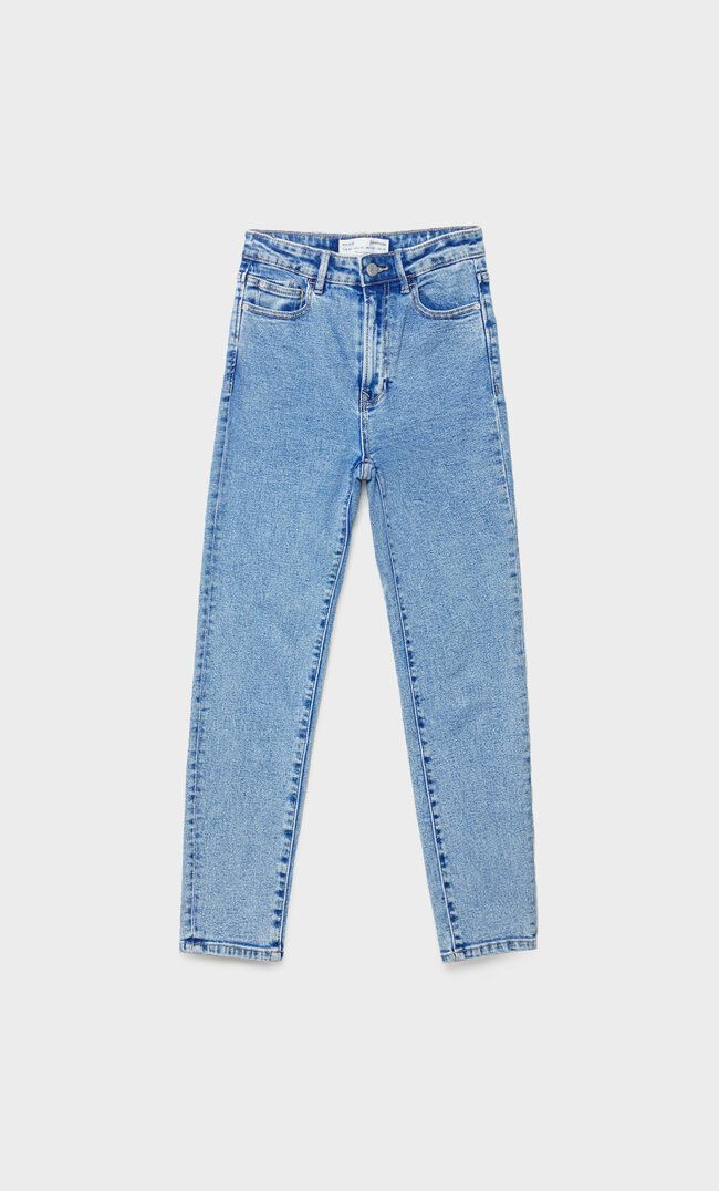 Slim-fit mom jeans | Stradivarius (UK)