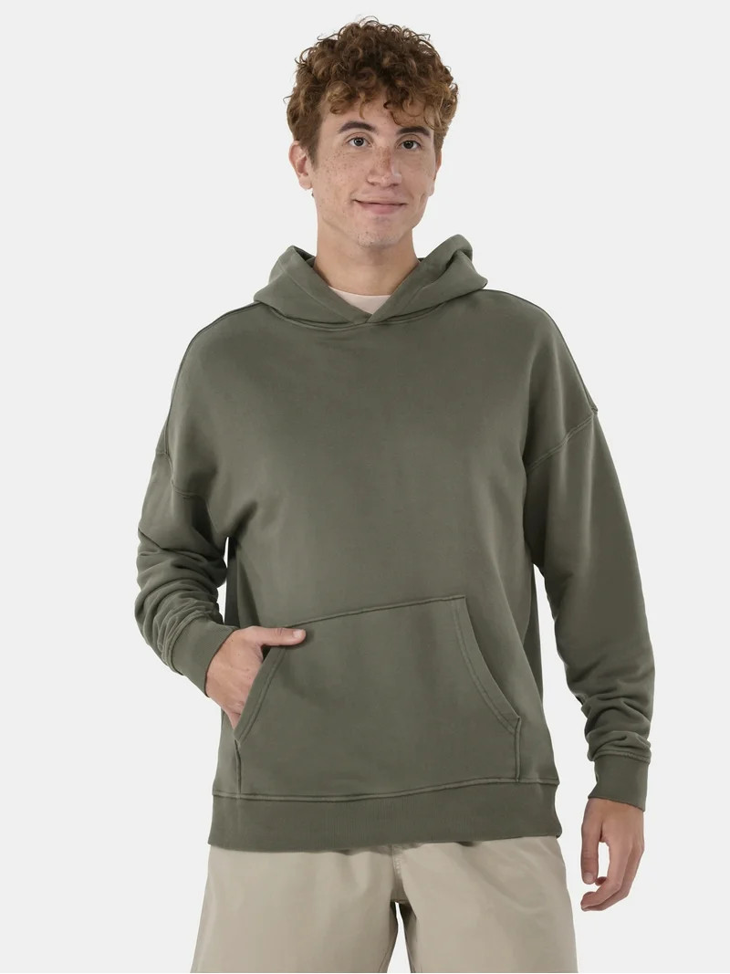 No Boundaries All Gender Oversized Fleece Hoodie Sweatshirt, 1 or 2-Pack, Men's | Walmart (US)