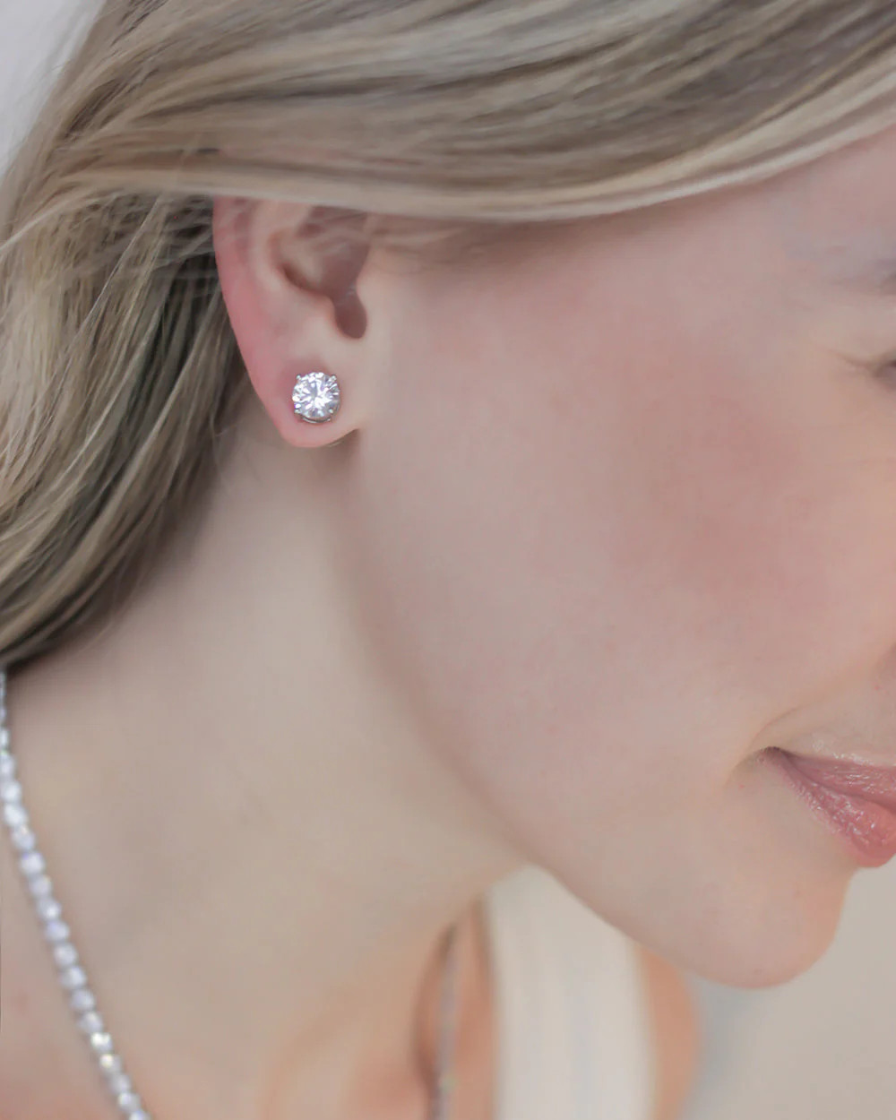 Blake CZ Stud Earrings | Dareth Colburn