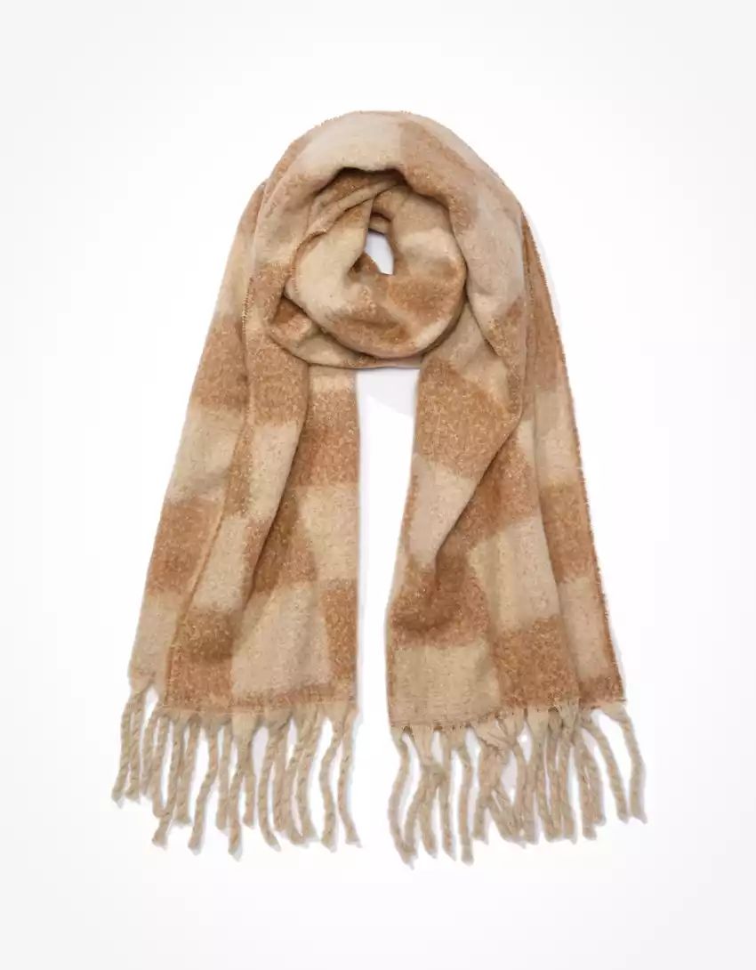 AE Checkerboard Scarf | American Eagle Outfitters (US & CA)