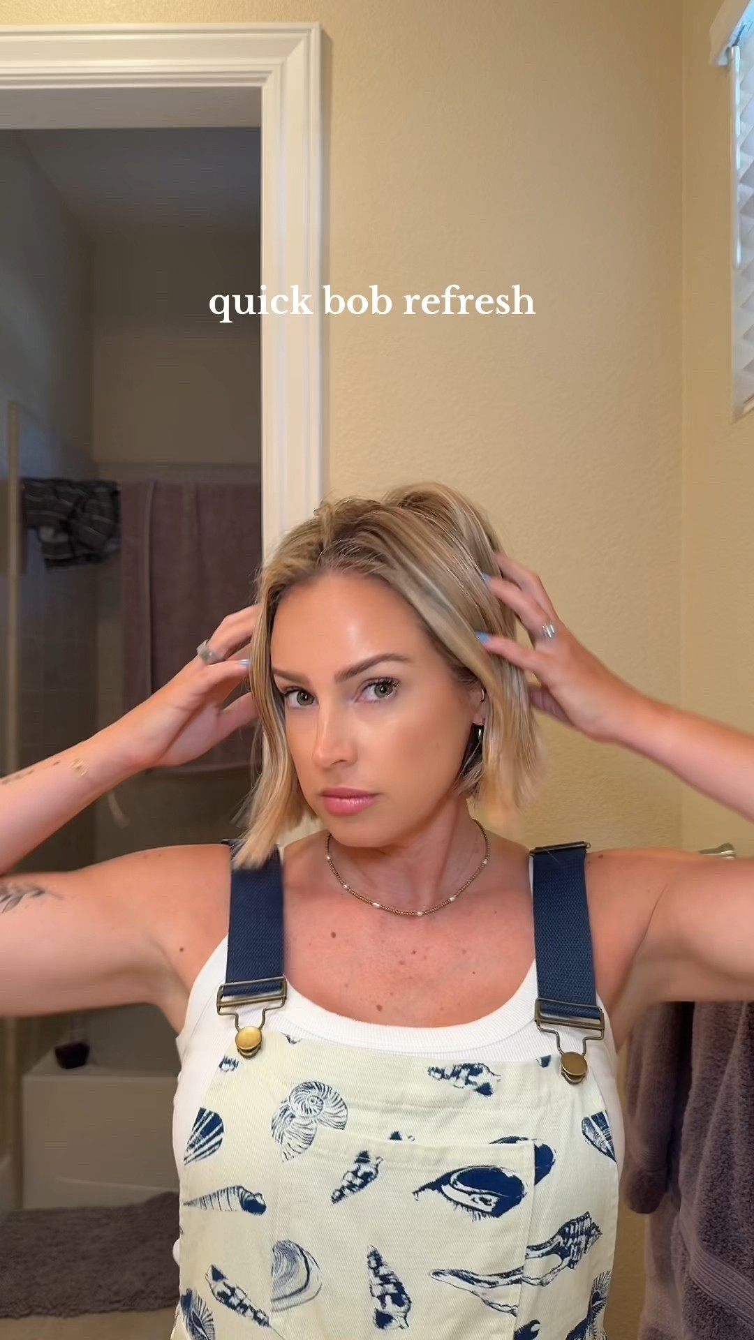 Wavyyyy bob! 

#LTKSummerEdit #LTKBeauty #LTKStyleTip