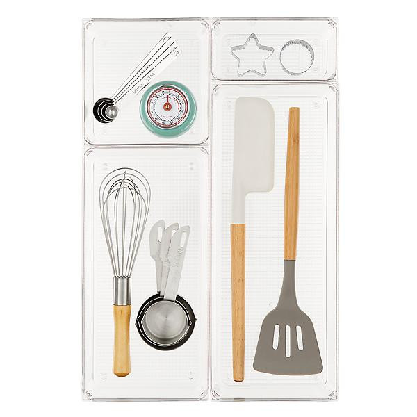 The Everything Drawer Organizer Clear | The Container Store