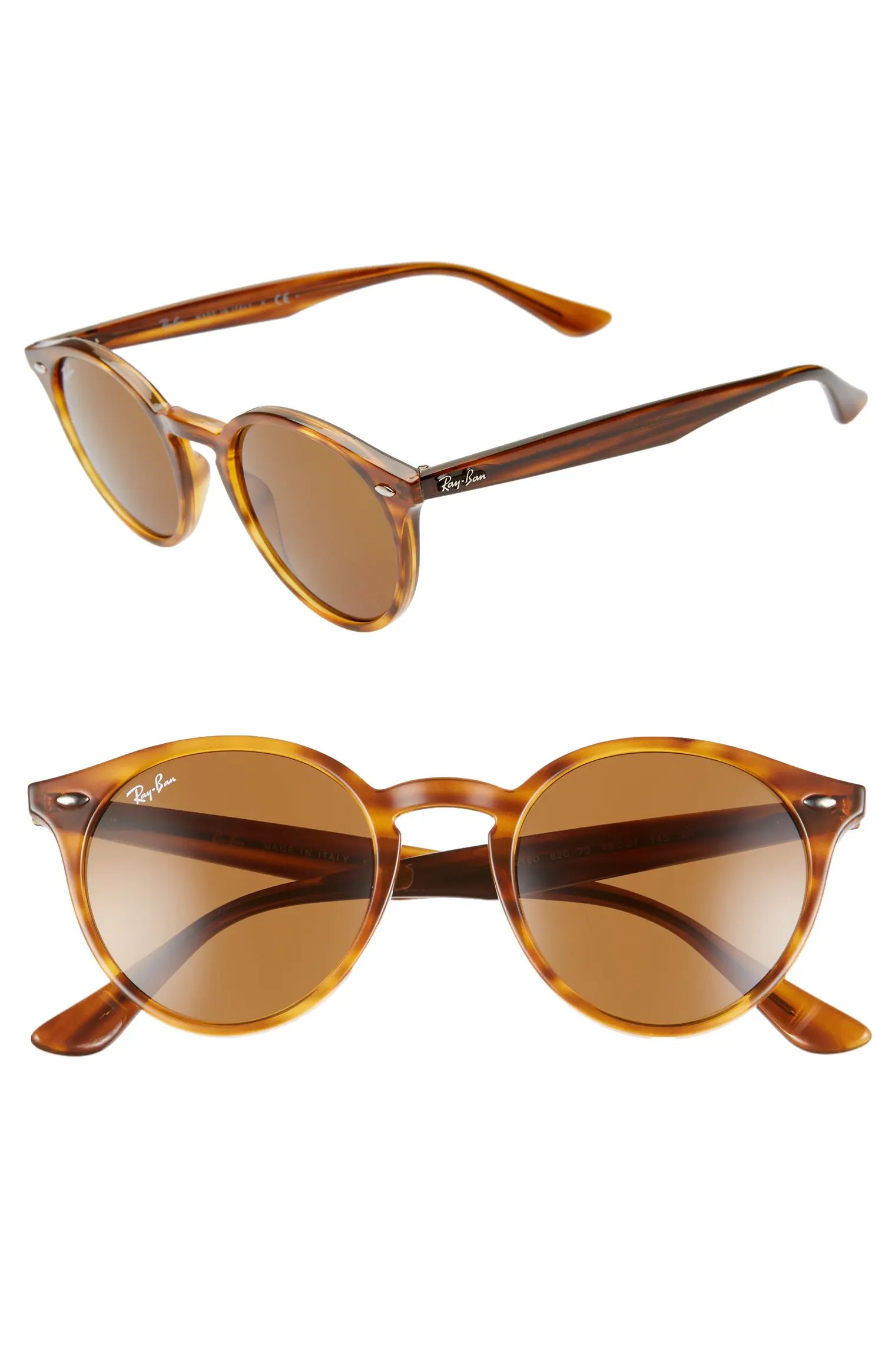 Highstreet 49mm Round Sunglasses | Nordstrom