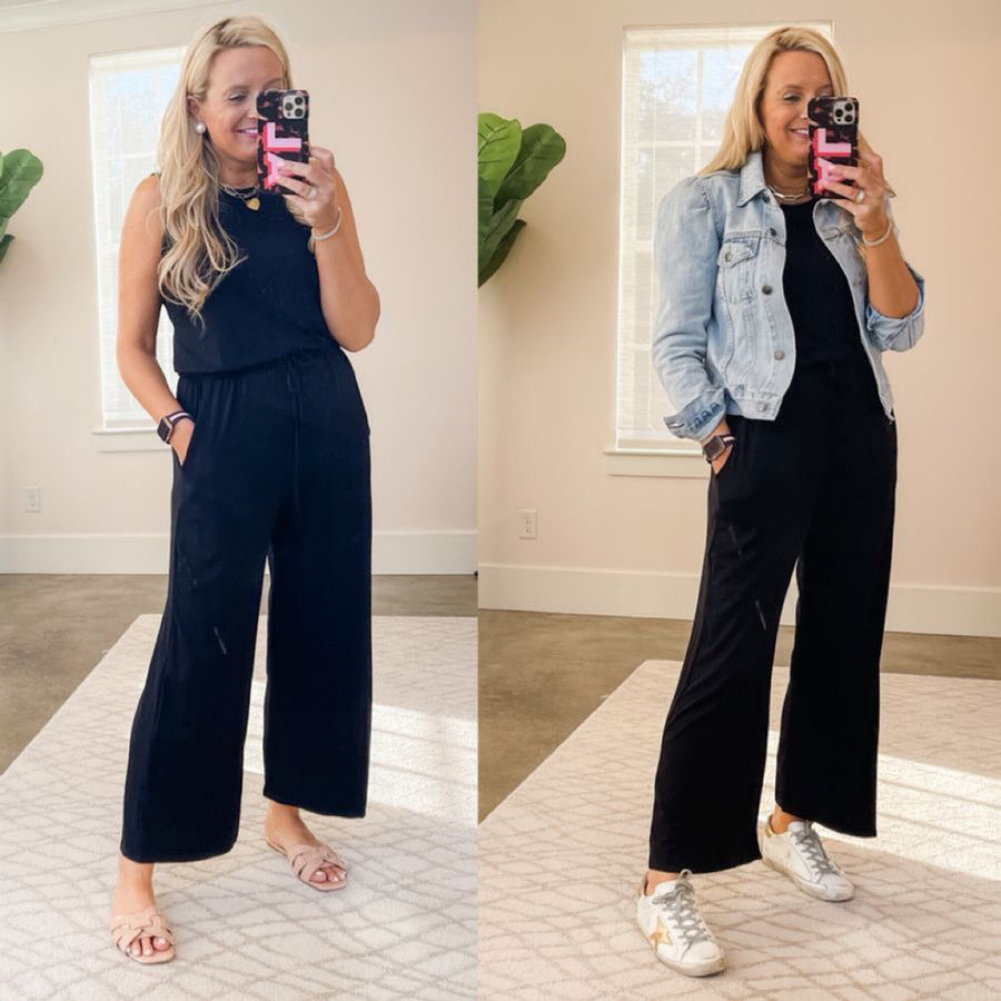 My fave jumpsuit is back in stock. Wearing a size small. Code FANCY15 for 15% off  

#LTKsalealert #LTKunder100 #LTKstyletip
