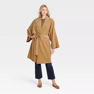 Women's Faux Suede Duster - A New Day™ | Target
