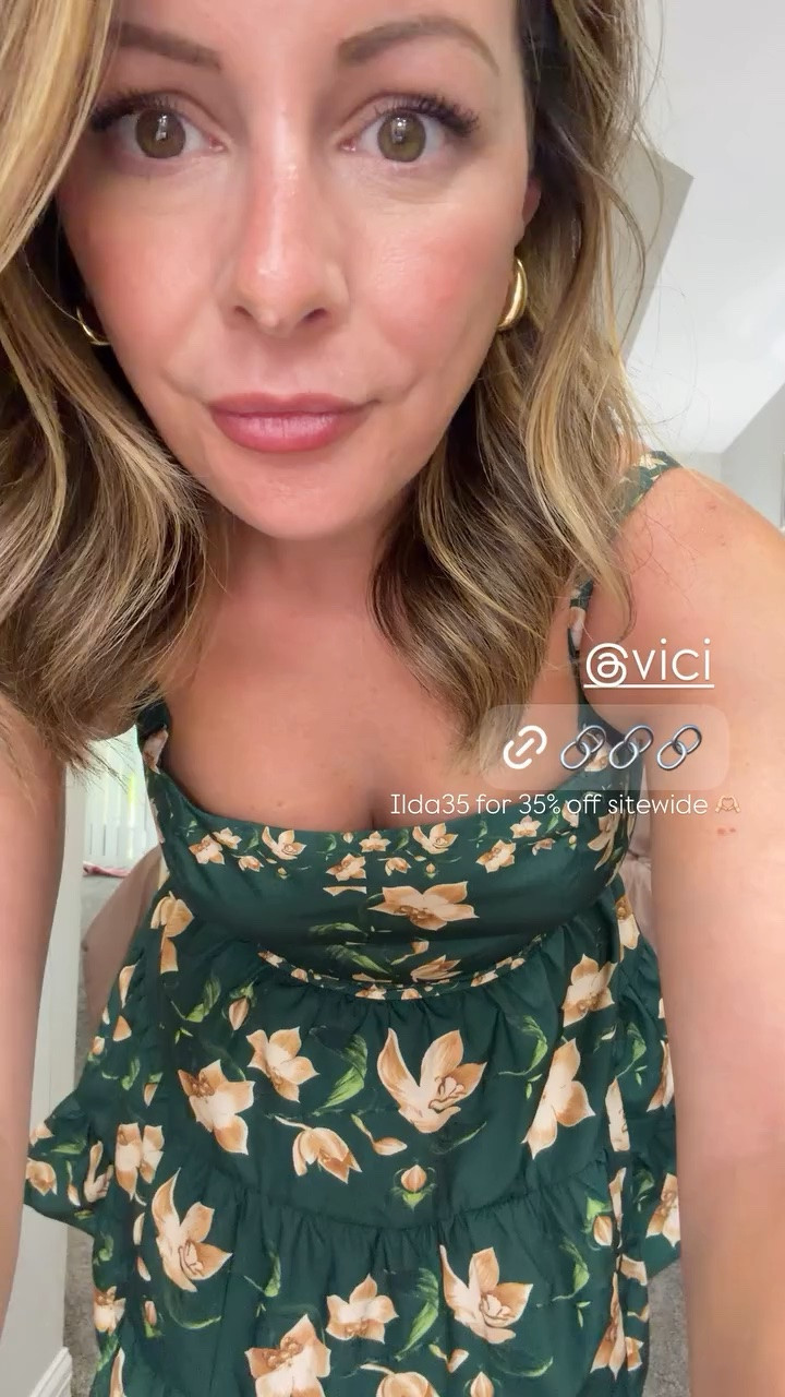 LOVING this dress + use code Ilda35 for 35% off sitewide 🫶🏻 @VICI 

Summer dress, fall dress, summer, fall, back to school, date night

#LTKSeasonal #LTKSaleAlert #LTKootd