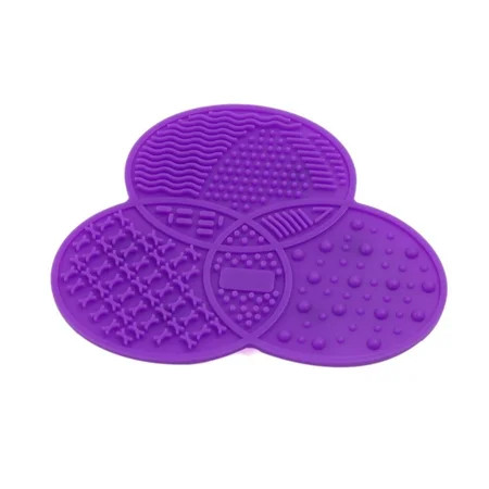 Mint Silicone Makeup Brush Cleaner Pad Washing Scrubber Board Cleaning Mat | Walmart (US)