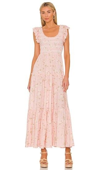 Chessie Maxi Dress in Ballet Pink | Revolve Clothing (Global)