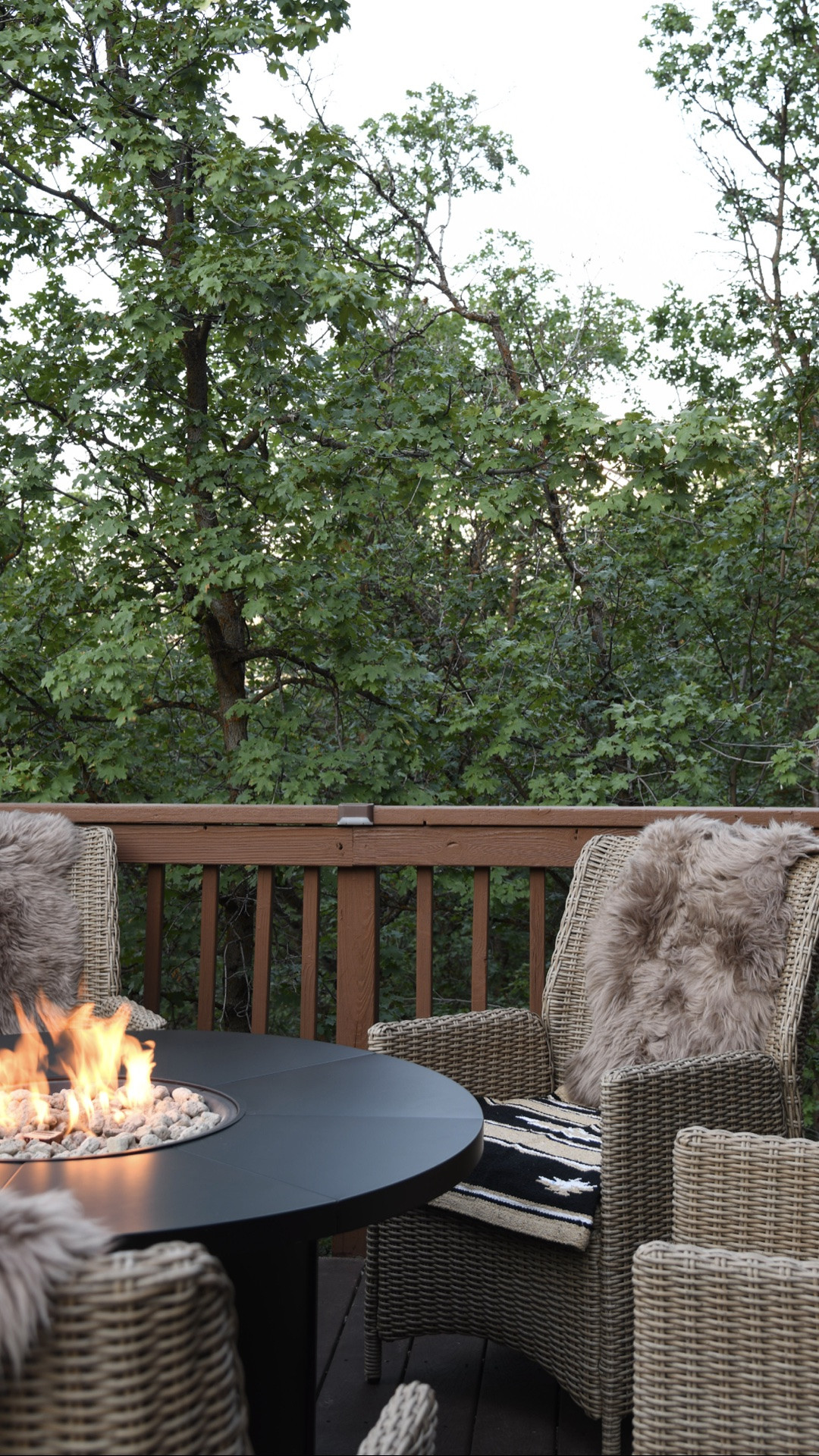 If you're looking for a budget friendly fire table and really great outdoor chairs- these are it!

#LTKSeasonal #LTKHome