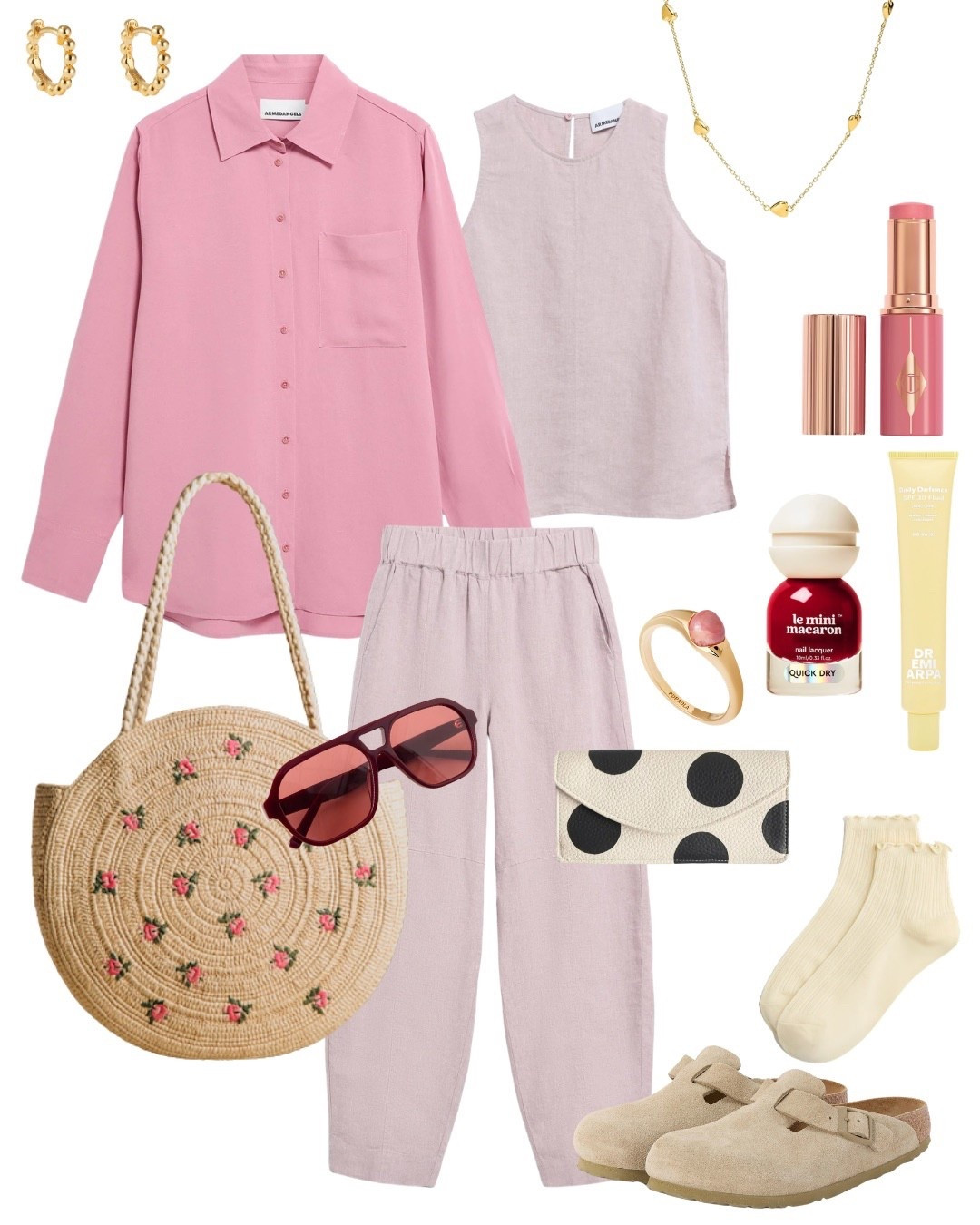 Ein kleiner Ausblick auf heiße Sommertage, an denen man mit dieser tollen Barrel Hose aus Leinen, dem passenden Leinen Top und dem weiten Leinenhemd entspannt gut angezogen ist, ohne zu schwitzen. Und zwar in allen möglichen Situationen - mit Decke und Buch im Park, Badeanzug und Handtuch dazu und ab an den Strand, mit Schmuck und schicken Schuhen wandelt sich das Set in ein dezentes, aber schickes Outfit für einen Sommerhochzeitsgast 🌸 Mit dem Code PINKEPANKI_15 bekommt ihr bis zum 19.3. noch 15% Rabatt auf alles außer Sale bei #armedangels - also auch auf diese tollen Leinen-Teile! #dopaminedressing #summer #vacationlook #strand #fairfashion 

#LTKdeutschland