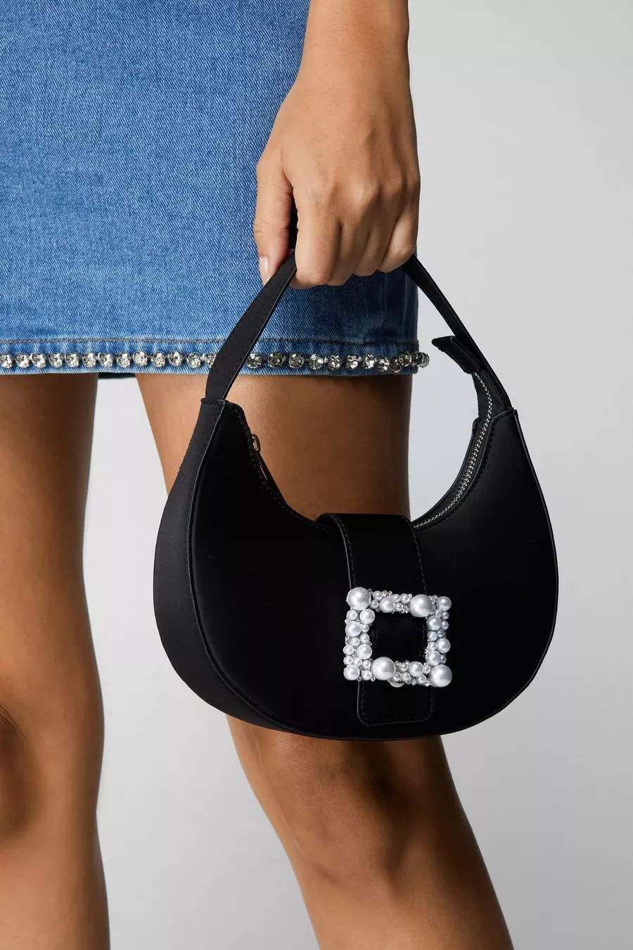 Embellished Buckle Grab Bag | Nasty Gal US