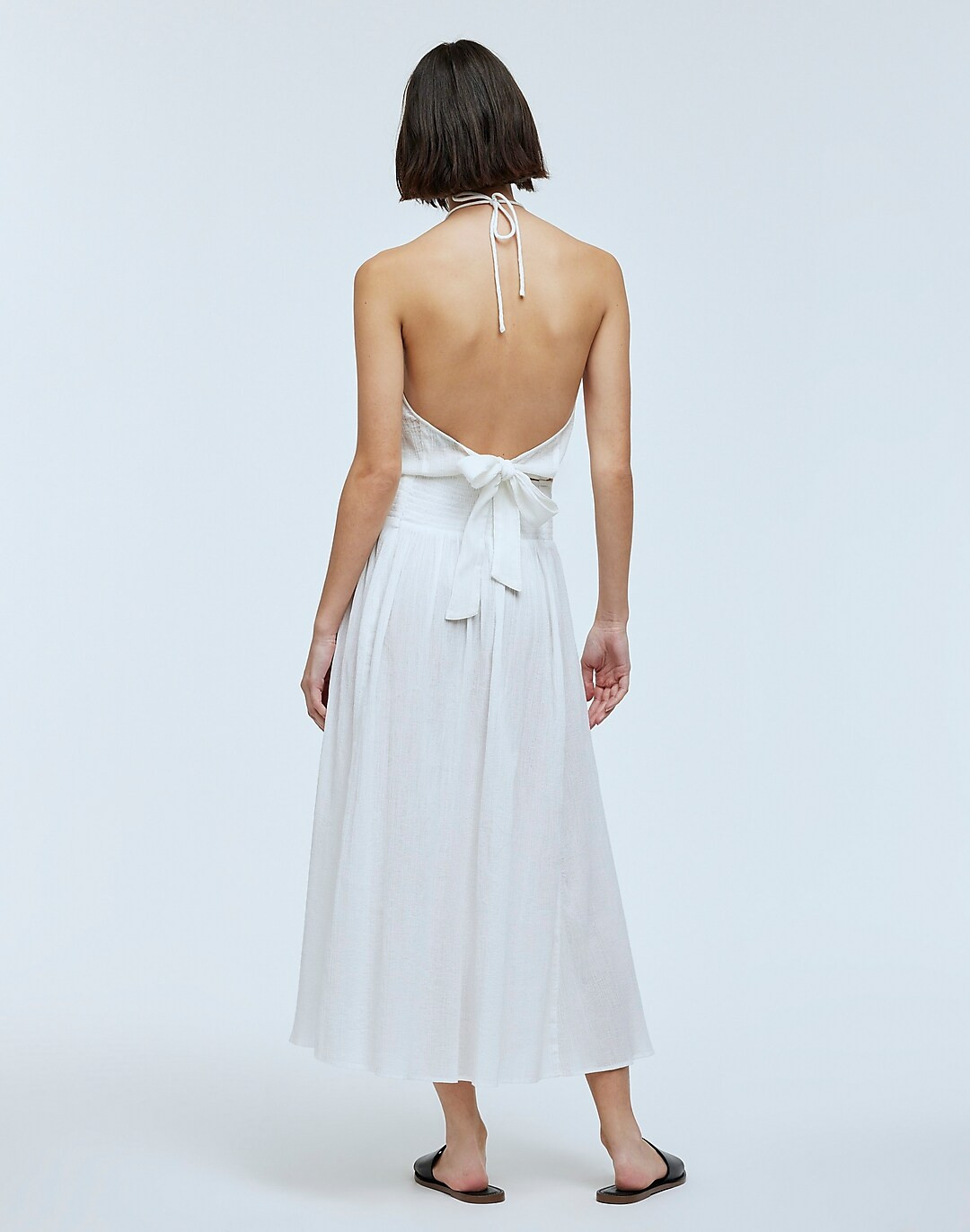 Crinkle Cotton Smocked Maxi Skirt | Madewell