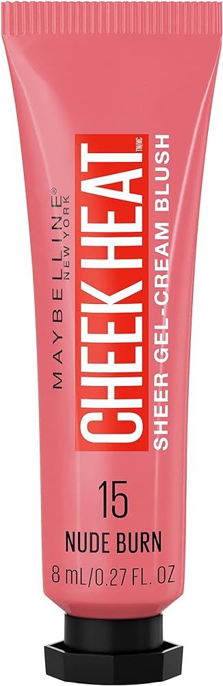 Maybelline Cheek Heat Gel-Cream Blush Makeup, Lightweight, Breathable Feel, Sheer Flush Of Color,... | Amazon (US)