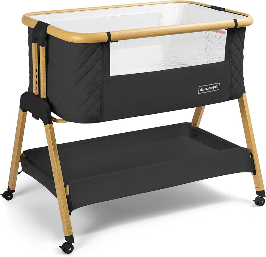 3 in 1 Baby Bassinet with Wheels, Portable Bedside Sleeper for Baby with 7 Adjustable Heights and... | Amazon (US)