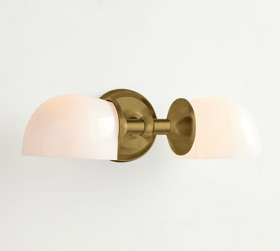 Mercer Double Horizontal Sconce (16") | Pottery Barn (US)