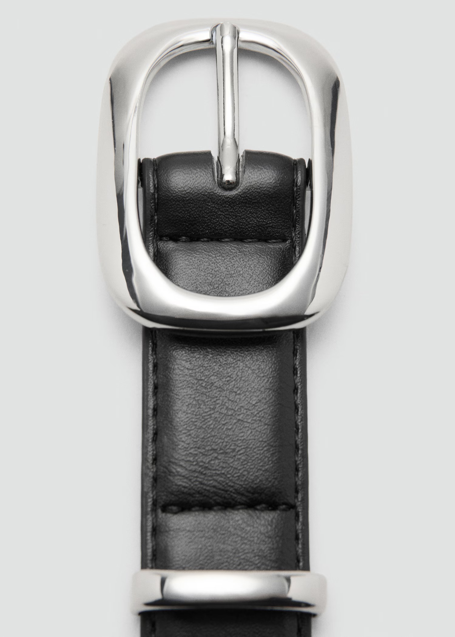 Square buckle belt | MANGO (UK)