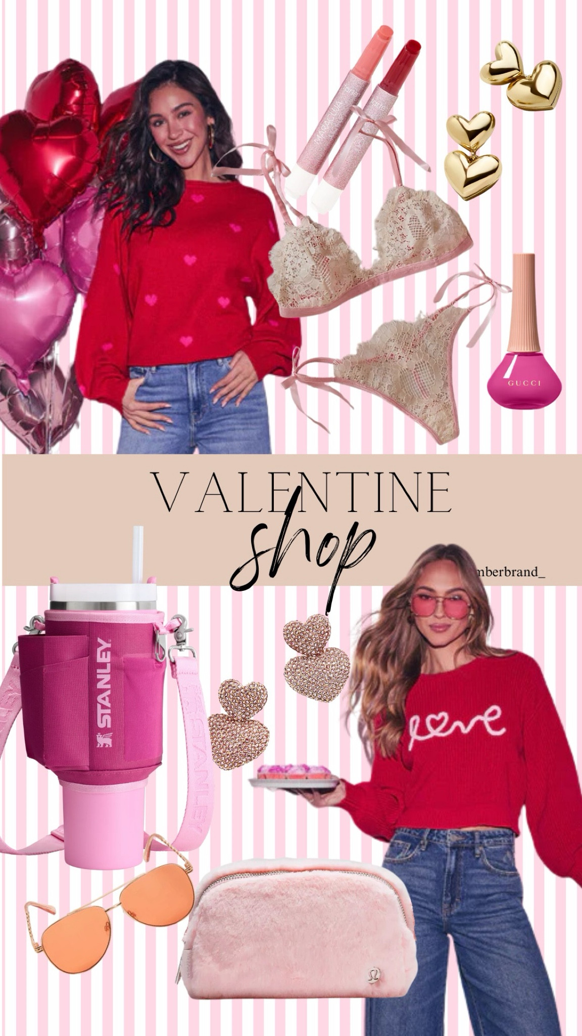 Stumbled upon some goodies. That Gucci pink though! 💋

Valentine’s | Gifts | For Her | Lingerie | Polish | Stanley | Sweaters

#LTKBeauty #LTKU #LTKGiftGuide