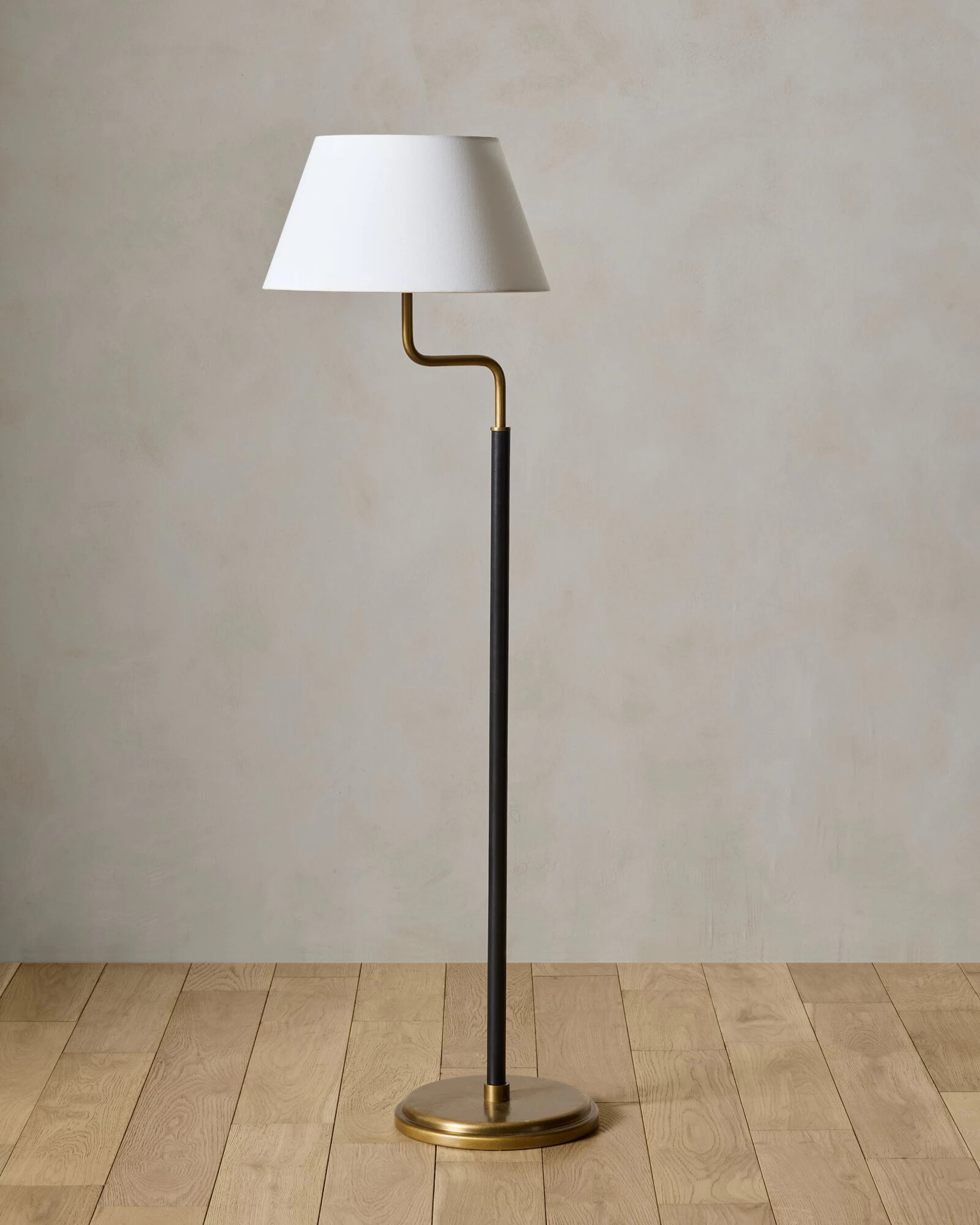 Morison Leather Wrapped Floor Lamp | Joon Loloi | Joon Loloi