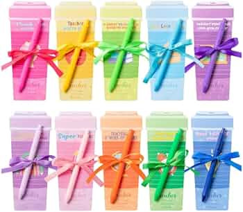 ANGOLIO Teacher Coffee Cup Notepad with Pen - Teacher Inspirational Sticky Note Personalized to D... | Amazon (US)