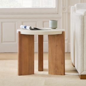 Cassian Concrete Top Side Table (20") | West Elm (US)