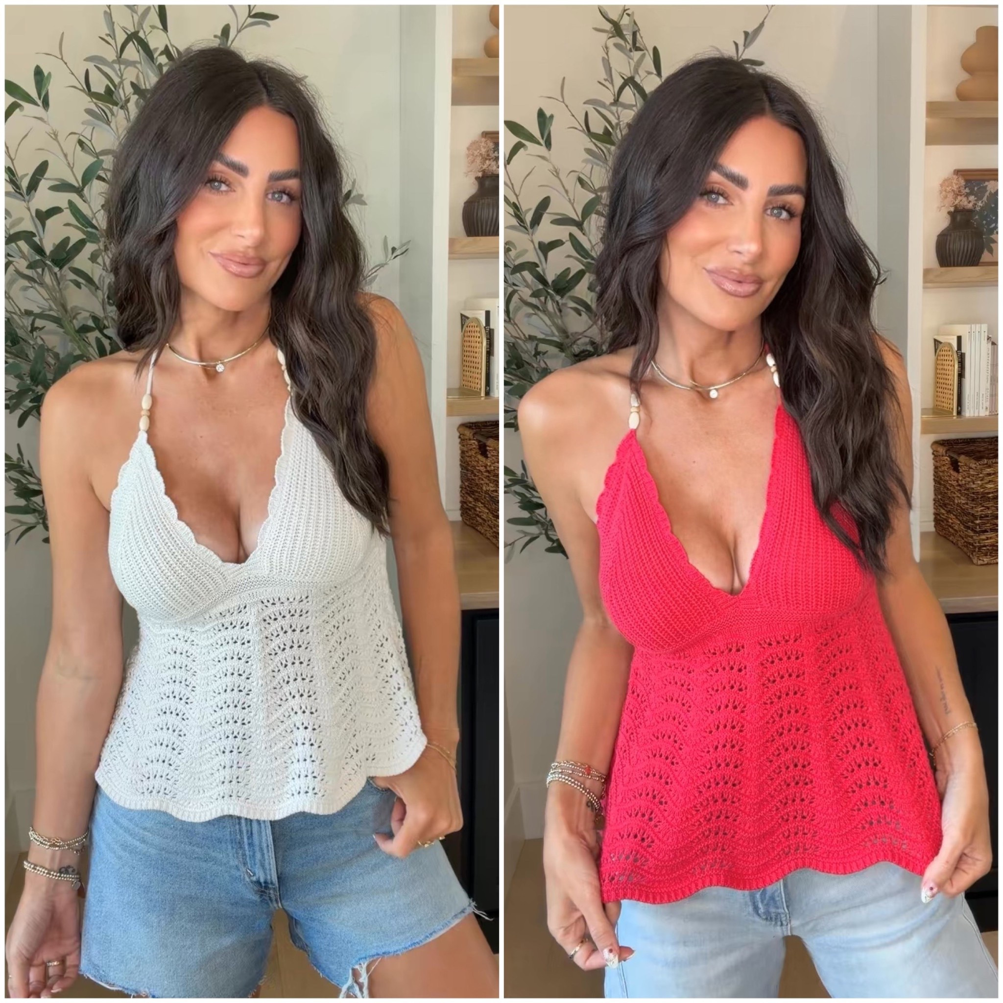 Crochet beaded tank now online. Size small 

#LTKootd #LTKOver40 #LTKTall